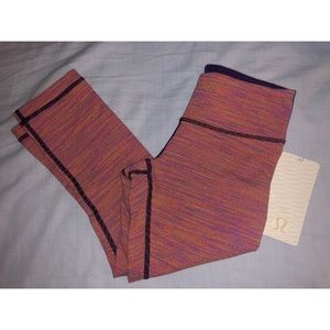 NWT Lululemon Wunder Under Crop leggings